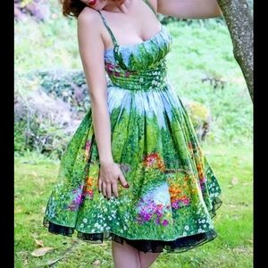 Bernie Dexter Dress in “Serenity Bridge”